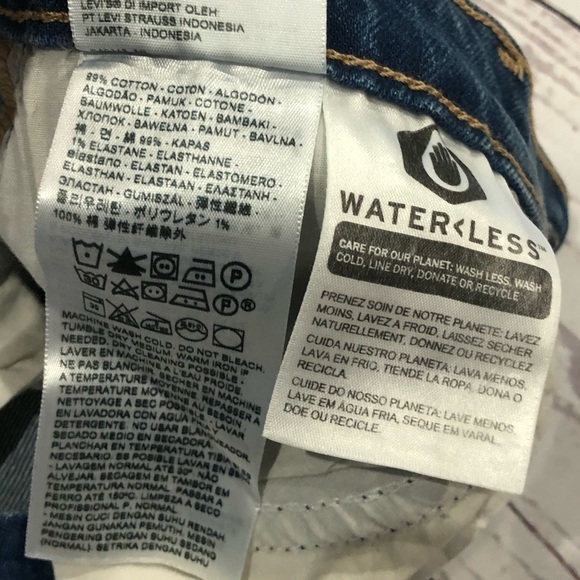 LEVI'S 721 26x30 High Rise Skinny Ripped Jeans - Picture 7 of 10